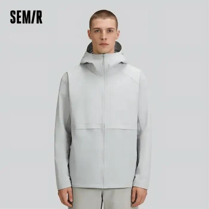 Veste UV Homme Semir 2026 à Capuche – Sensation de Fraîcheur, Respirante, pour Sports de Plein Air,