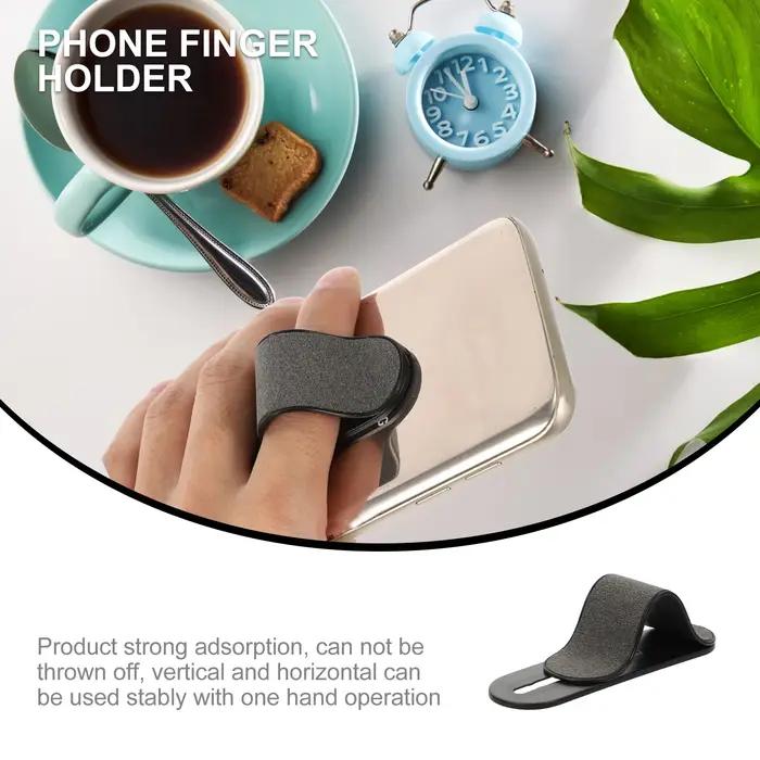 Sangle de doigt support d'anneau de téléphone poignée sécurisée pour smartphone occasionnelle usage quotidien femmes hommes