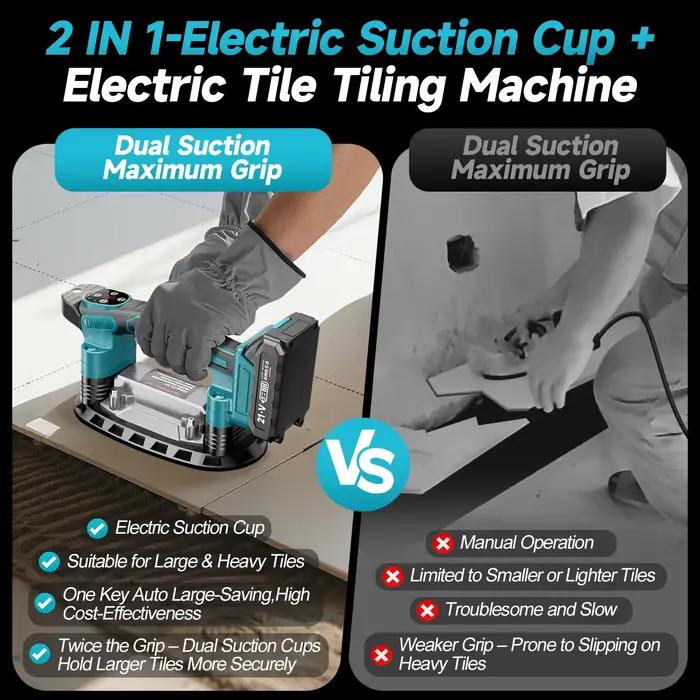 Makita – Machine de pose de carreaux à 9 vitesses, 400KG, nivellement par vibrations, outil électriq