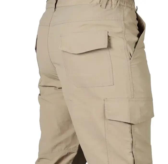 Pantalon cargo d'été pour hommes, taille asiatique, pantalon militaire tactique, jogging, trekking,