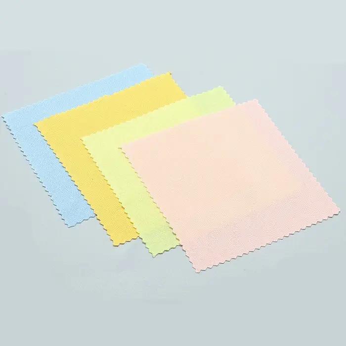 20 pcs/lot multicolore microfibre lunettes de soleil lunettes chiffon de nettoyage 13*13 cm lunettes