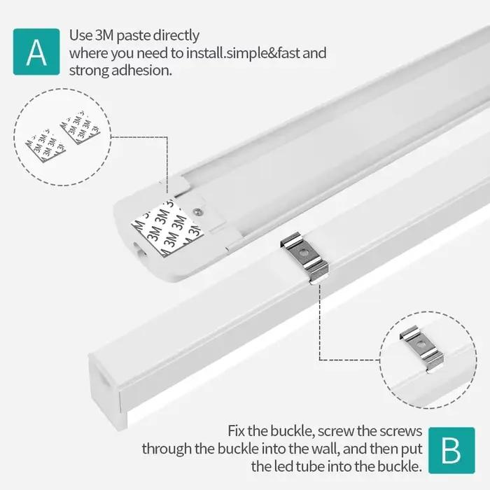 Lumière de cuisine Super brillante sous les lumières d'armoire 20W 10W 6W lumières Led pour cuisine