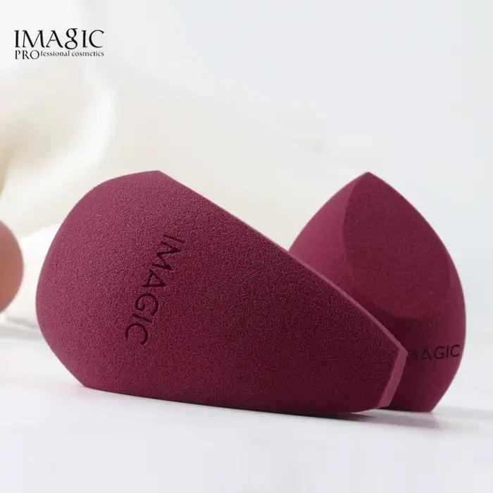 IMAGIC 10 pièces éponge de maquillage bouffée humide et sèche éponge de maquillage douce professionn