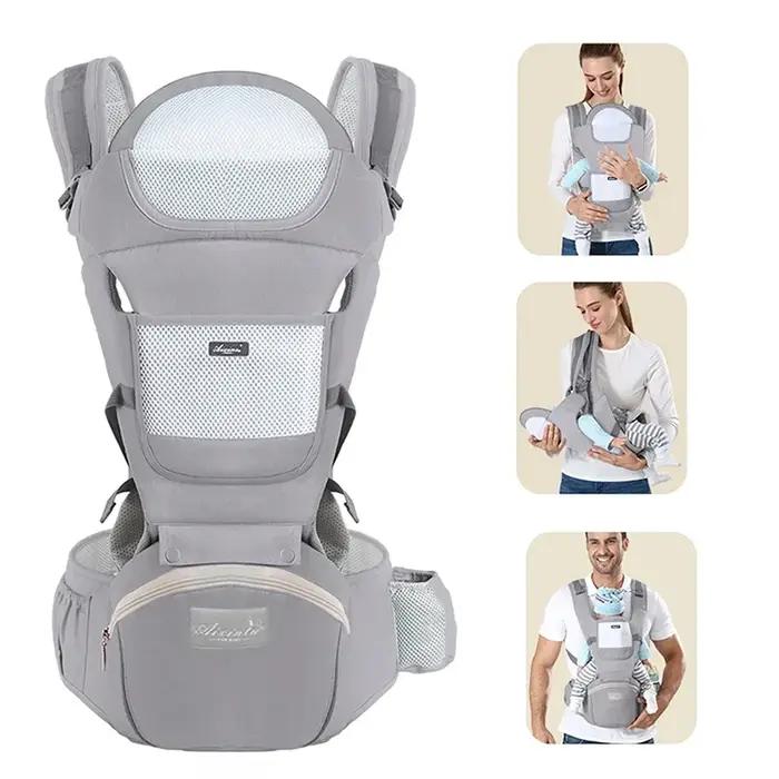 Sac à dos ergonomique Electrolux pour bébé - Siège hipseat face avant et kangourou de voyage
