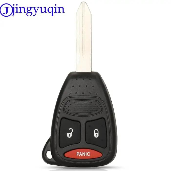 Jingyuqin KOBDT04A ID46 315/433 Mhz clé de voiture à distance pour Dodge RAM JEEP Commander boussole
