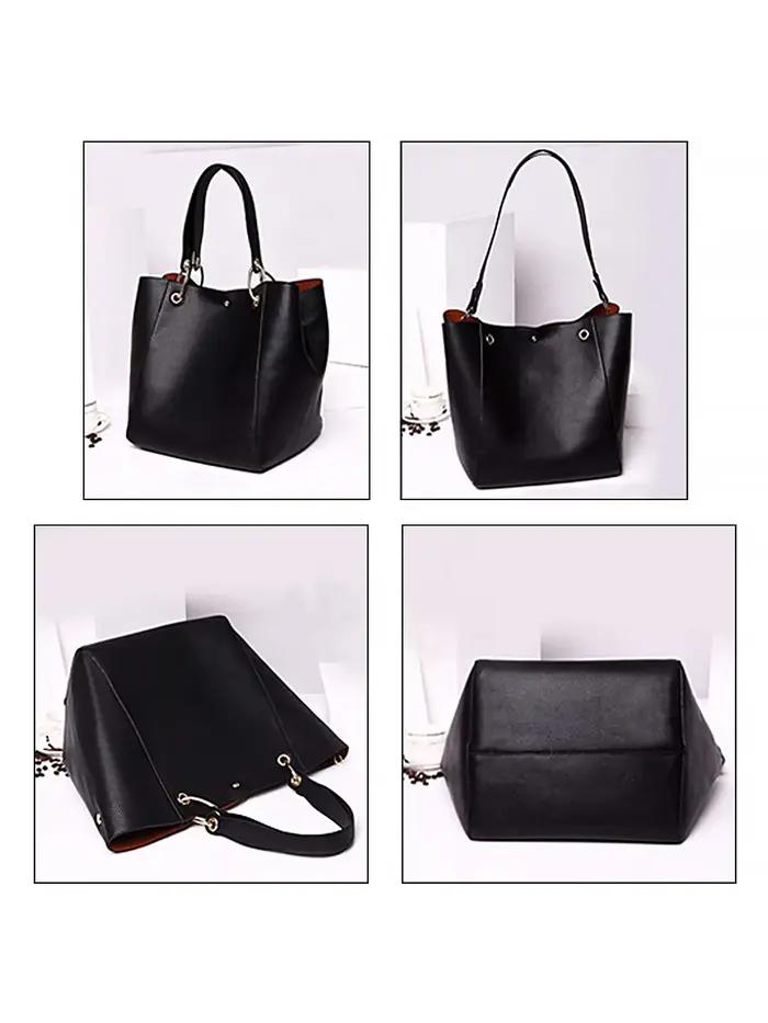 Pahajim sacs à main pour femmes grand sac fourre-tout en cuir PU sacs à main imperméables sac à band
