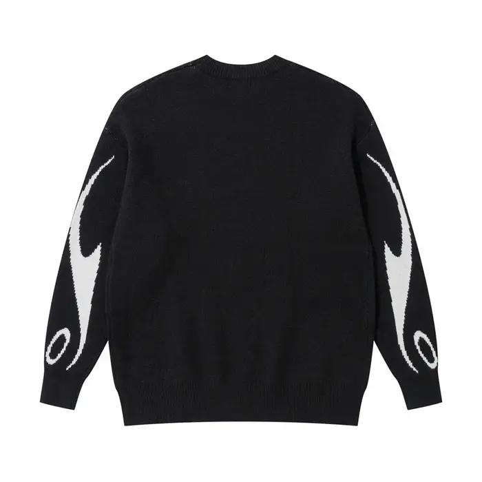 Pull rétro à manches longues pour femme, pull à la mode, motif étoile, Y2K, décontracté, Harajuku, t