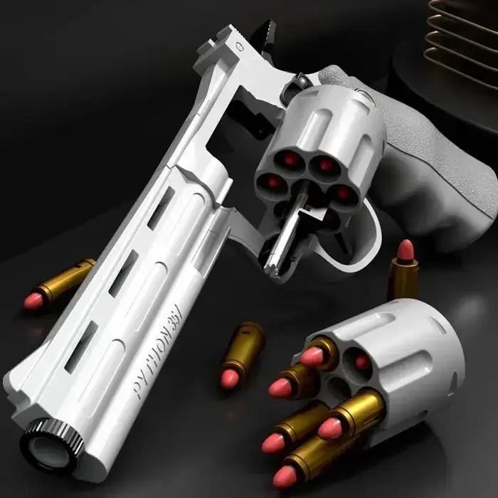 ZP5 357 pistolet lanceur de Revolver EVA balle de fléchette souple jouet pistolet Airsoft CS jeu de