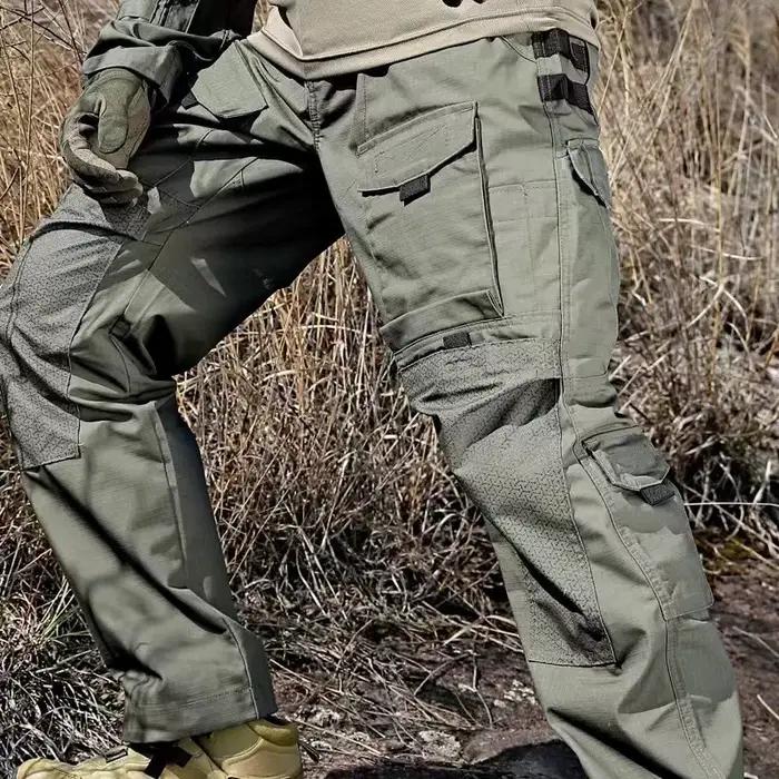 Combinaisons tactiques vêtements de travail pantalons hommes camouflage militaire résistant à l'usur