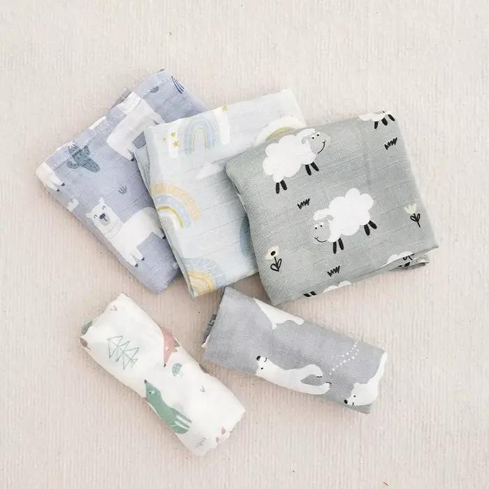 Couverture multifonctionnelle en mousseline de coton et bambou pour bébé avec 5 pièces pour rots et protection douce ``` 这段HTML代码遵循了提供的指导原则,使用了正确的HTML标签来构建产品描述,并在最后添加了一个优化过的SEO标题,确保符合所有要求。