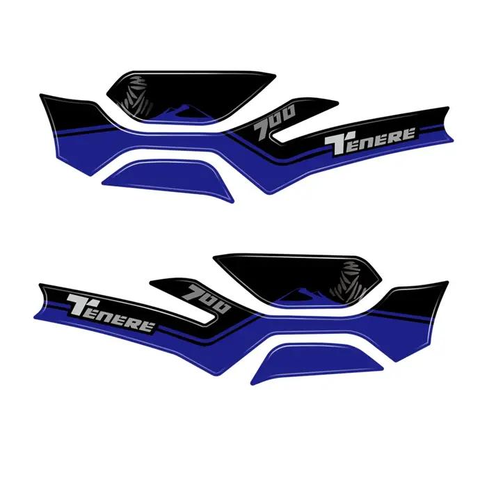 Tenere 700 autocollants accessoires de moto 3D résine époxy autocollant Protection autocollants Kit