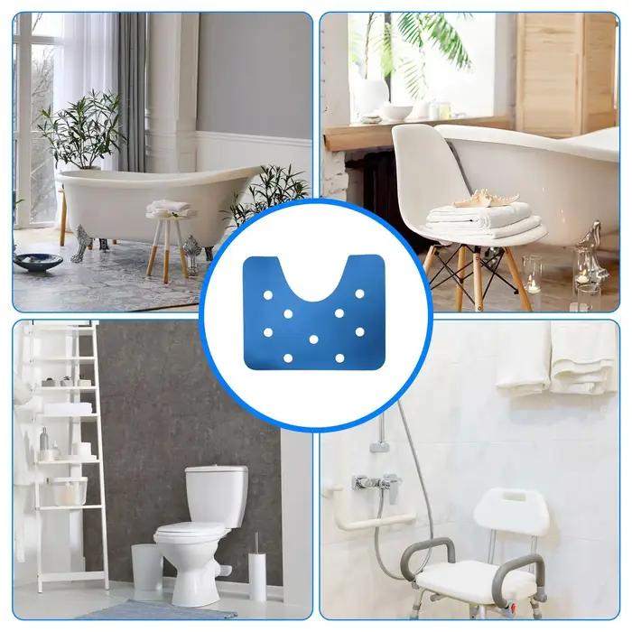 Coussin de siège de douche, tapis de chaise de bain, antidérapant, imperméable, pour personnes âgées