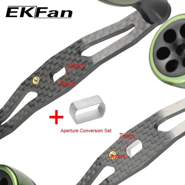 EKFAN-Poignée de pêche en fibre de carbone adaptée pour SHI et DAI, moulinet jig, compte tenu des go