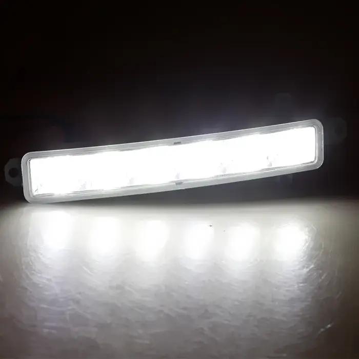 Feux de jour DRL 6LED pour voiture, lampe pour cristaux en C1 2006-2017, cristaux en C3 2015-2019 96