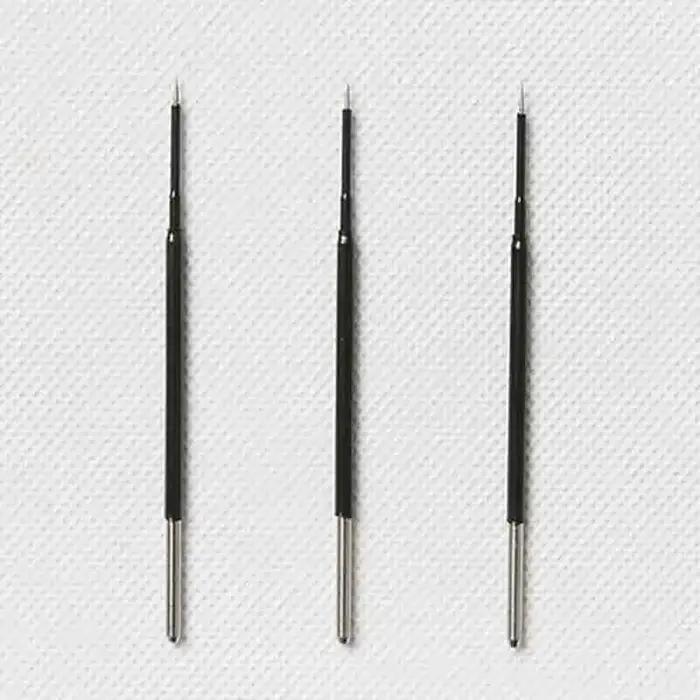 Électrode à aiguille en tungstène à intervention minimalement invasive, couteau de beauté non adhési