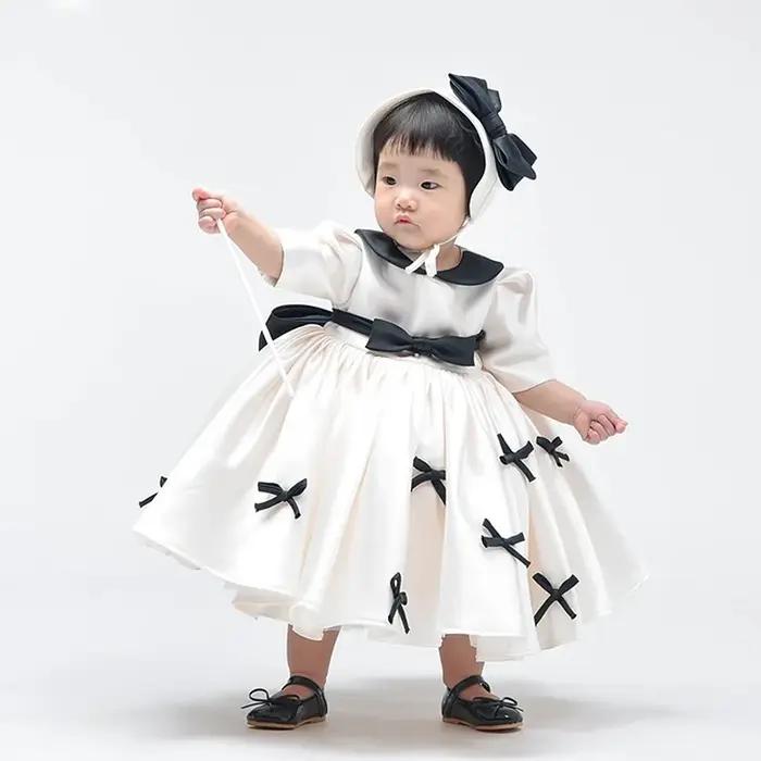 Robe de premier anniversaire pour bébé fille, automne hiver, haut de gamme, légère, Niche de luxe, r