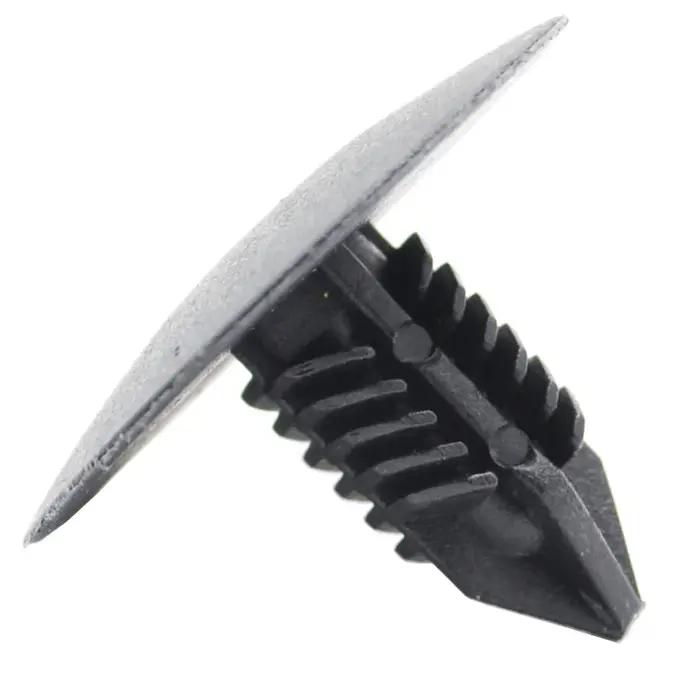 50 pièces 10mm Rivets en plastique attaches porte garde-boue pare-chocs couverture punaise Clips Cli