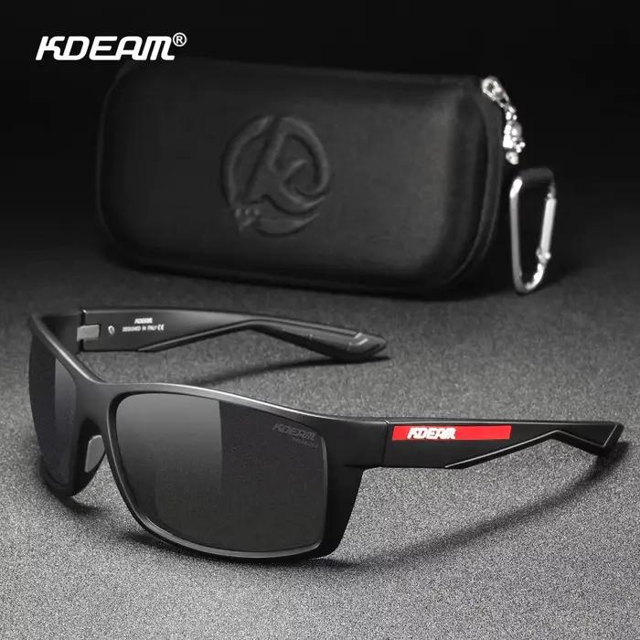 KDEAM 2024 lunettes de soleil de pêche polarisées et lentille de Protection UV400 lunettes de soleil