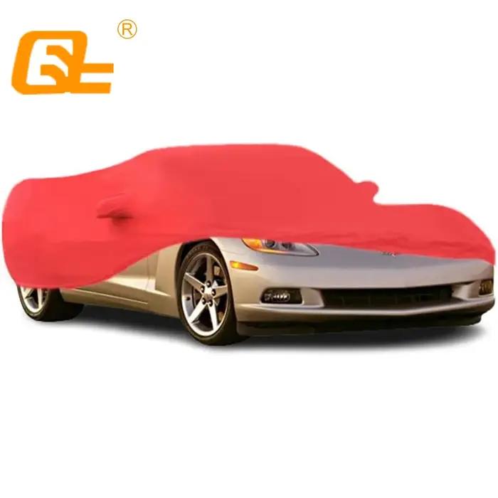 Juste de voiture en satin personnalisée pour oral y Corvette C6, protection UV intérieure, coupe-ven