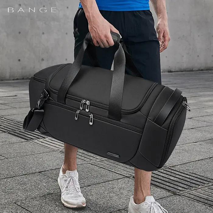 BANGE-Sacs de voyage étanches multifonctions unisexes, bagages de sport personnalisés, valises de sp