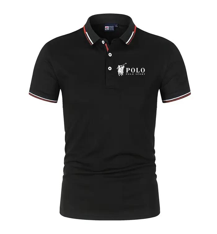 Polo d'été premium pour homme, séchage rapide, respirant, décontracté, mode business, sport, manches