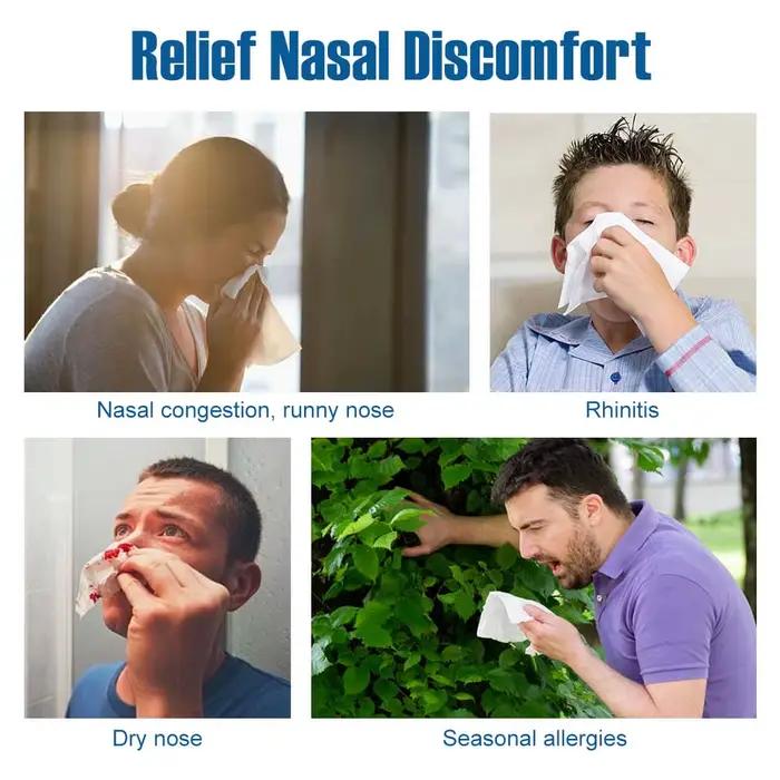 Nettoyeur de lavage du nez professionnel, irrigateur Nasal, bouteille de rinçage, protecteur, évite