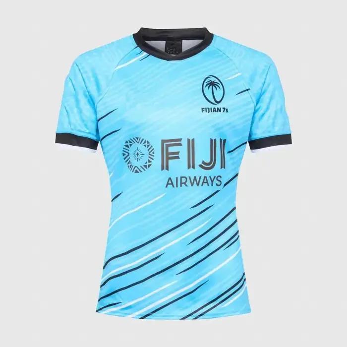 Nouveau 2025 3d T-Shirt Fidji 7s Rugby chemise Fidji Drua Rugby Jersey vêtements d'entraînement haut