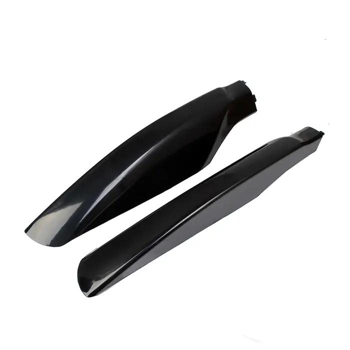 4 pièces/ensemble galerie de toit Rail fin couverture coque remplacer pour Toyota Land Cruiser Prado
