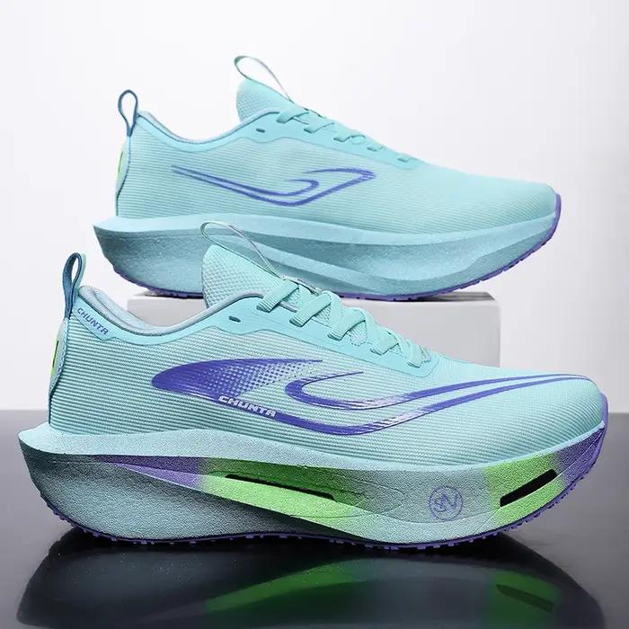 Chaussures de course, style couple en mesh respirant, ultra-légères et rebondissantes, chaussures de