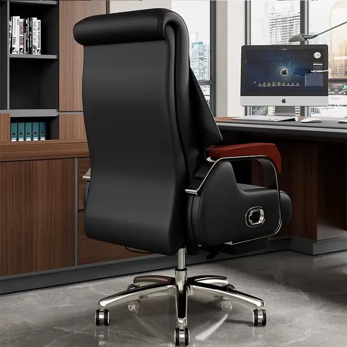 Salon chaise De bureau ergonomique bureau d'ordinateur roulant chaise De bureau De luxe bras Massage Cadeira De Escritorio meubles De maison