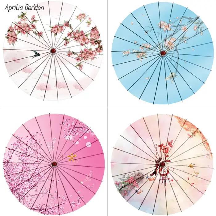 Parapluie de voiture chinois prune, ventilateur d'ombrage, Japon, gril classique, plafond Anime InjU