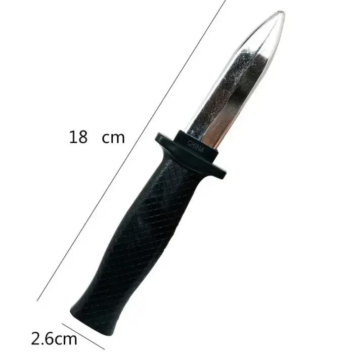 Couteau de farces rétractable-accessoire de comédie en plastique inoffensif pour adultes et enfants,