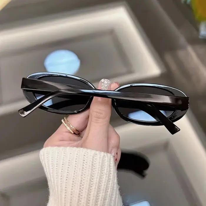 Nouveau ovale Vintage lunettes De soleil femmes marque De luxe concepteur mode lunettes De soleil fe