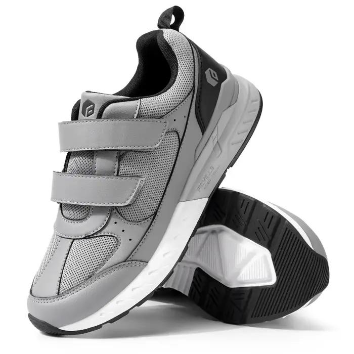 Chaussures de sport pour hommes, large largeur avec sangles réglables, basses, antidérapantes, légèr