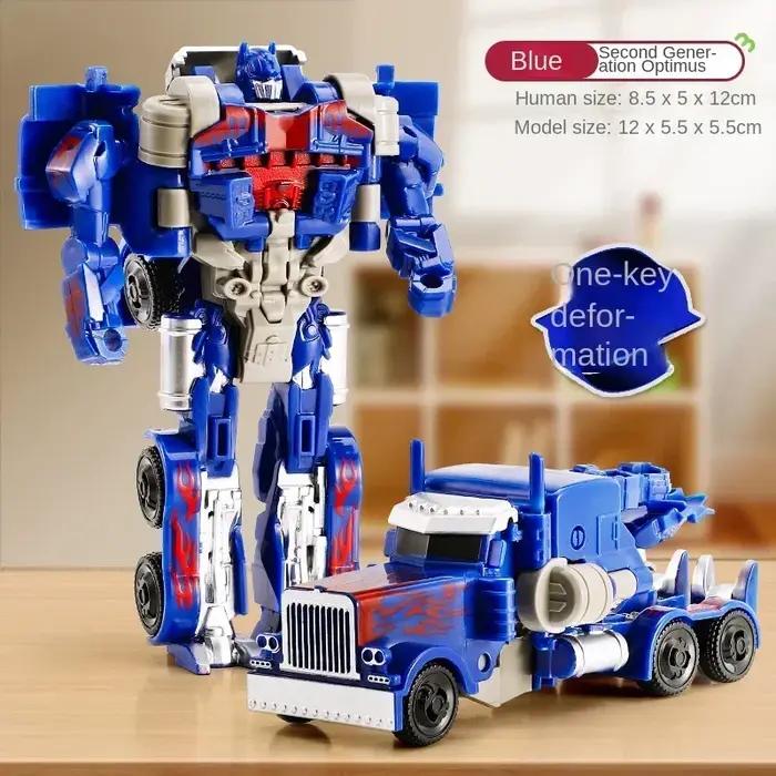 Transformation voiture Anime Robot modèle une étape déformation Robot jouet enfant Puzzle jouet défo