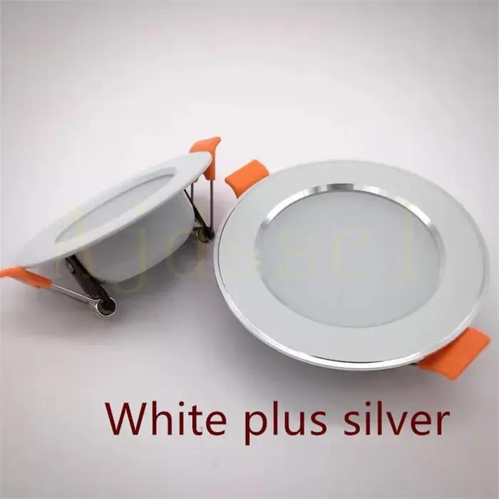 Dimmable 10 pièces LED Downlight 220V 110V 3 couleurs gradation 5W 7W 9W 12W 15W encastré dans LED p