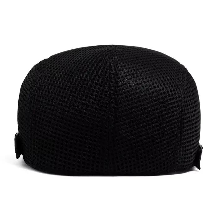 Béret en maille respirante pour hommes et femmes, chapeau plat, pare-soleil décontracté, Vintage, ca