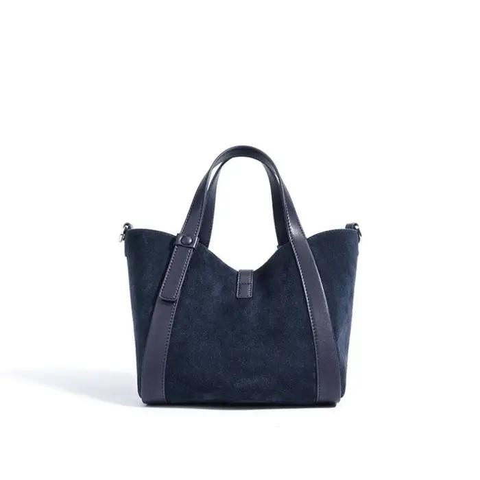 Jonlily femmes sac à bandoulière en cuir véritable femme mode sac à main fourre-tout sac de jour déc