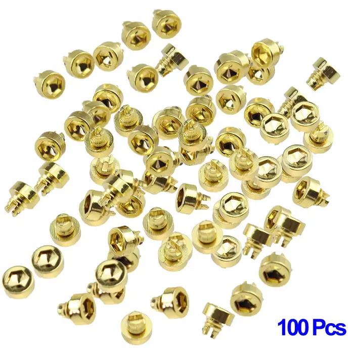 Rivets de roue de voiture en plastique, 100/7.5mm, écrous de pneu, clous, boulons, Rivets pour décor