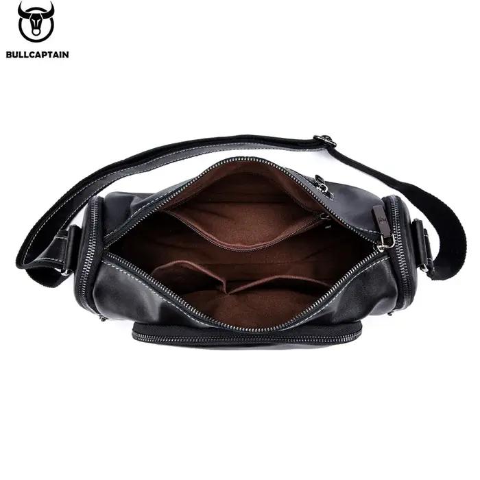 Bullcaptain sac à bandoulière pour hommes sport Fitness affaires sac à bandoulière voyage en plein a
