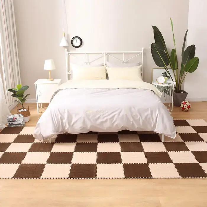 Polymère de jeu en peluche douce pour enfants, tapis de puzzle en mousse brûleur, jouets pour bébé,