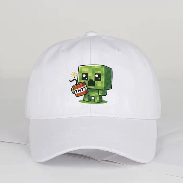 Casquette de baseball à motif Creeper | Casquette Hip-Hop unisexe, légère et ajustée, idéale pour