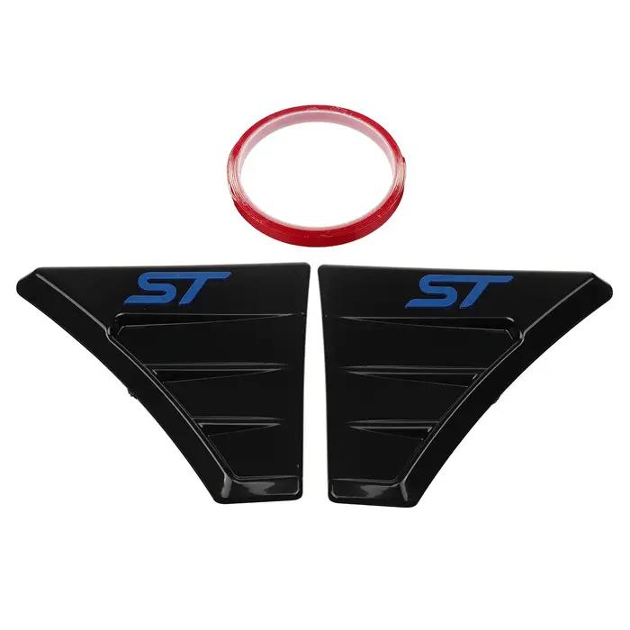 Autocollant de ventilation latérale de voiture rouge/bleu, pour Ford Focus MK2, tous les modèles, co