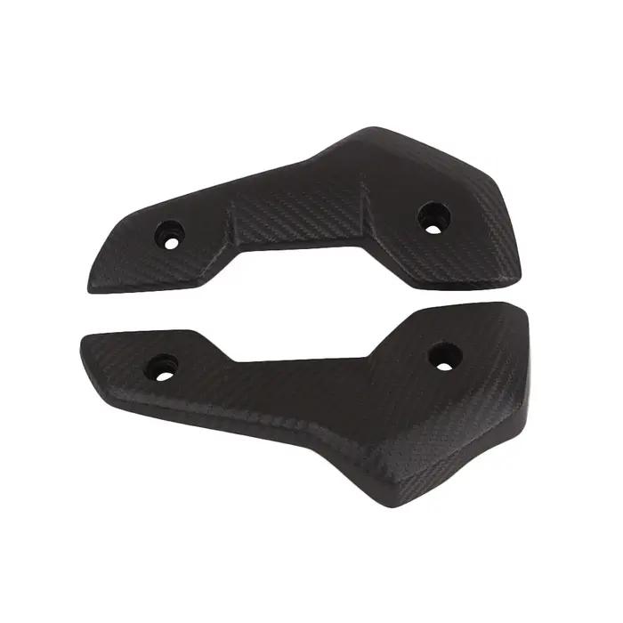 Couvercles de protection latéraux de radiateur en Fiber de carbone, pour Triumph Trident 660 2021 20