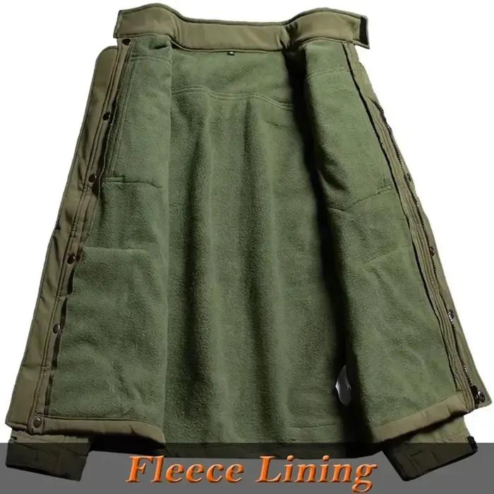 Ensembles tactiques imperméables en peau de requin pour hommes, polaire épaisse, nouvelles vestes de