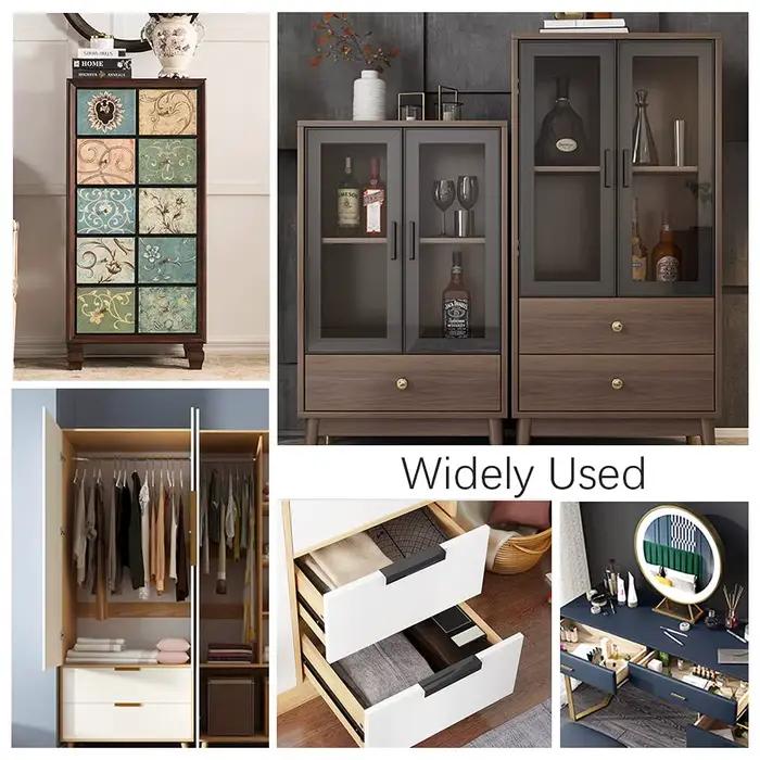 Loquet magnétique puissant pour portes d'armoire et meubles de cuisine finition blanche élégante à offrir pour la maison occasions spéciales