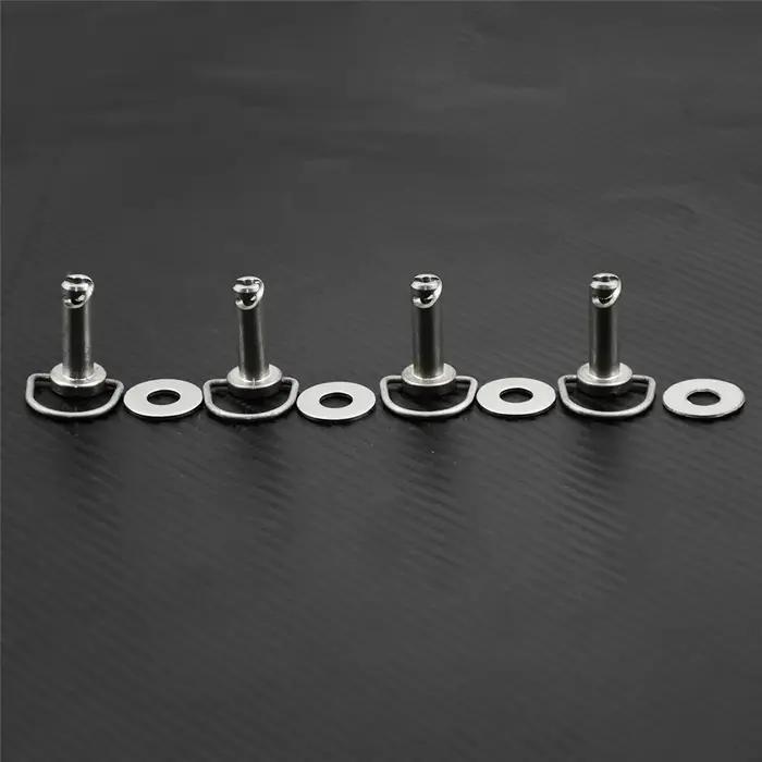 Boulon de goujon de broche de montage de sacoche rigide de fixation de moto pour Harley Softail Fat