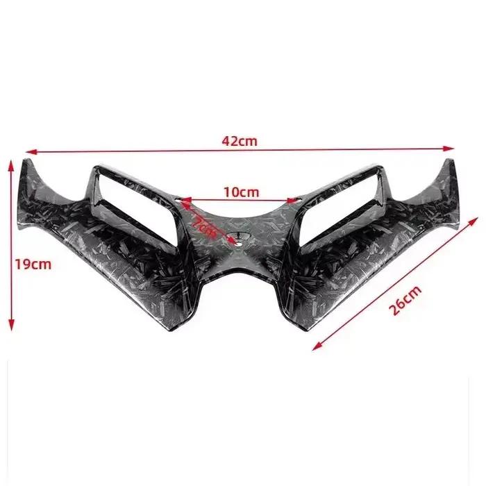 Kit d'ailes aérodynamiques de moto, accessoires de moteur de becquet pour KawasakiNinja 300 Ninja250