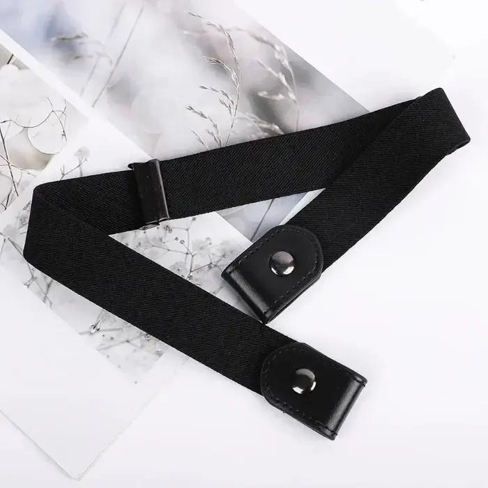 Bandeau élastique ajustable en toile 2024, ceinture invisible, sans structure, environnement pour fe