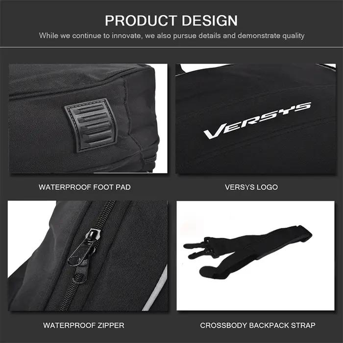 Pour Kawasaki Versys 1000 650 2015-2021 pour KQR 28L ensemble de doublure de sacoche rigide sacs de